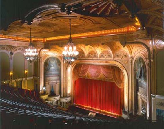 Orpheum Theatre ornate interior