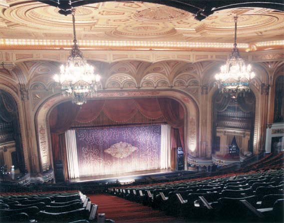Orpheum Theatre stage view